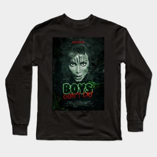 Anitta Boys Don't Cry Horror Movie Poster Long Sleeve T-Shirt